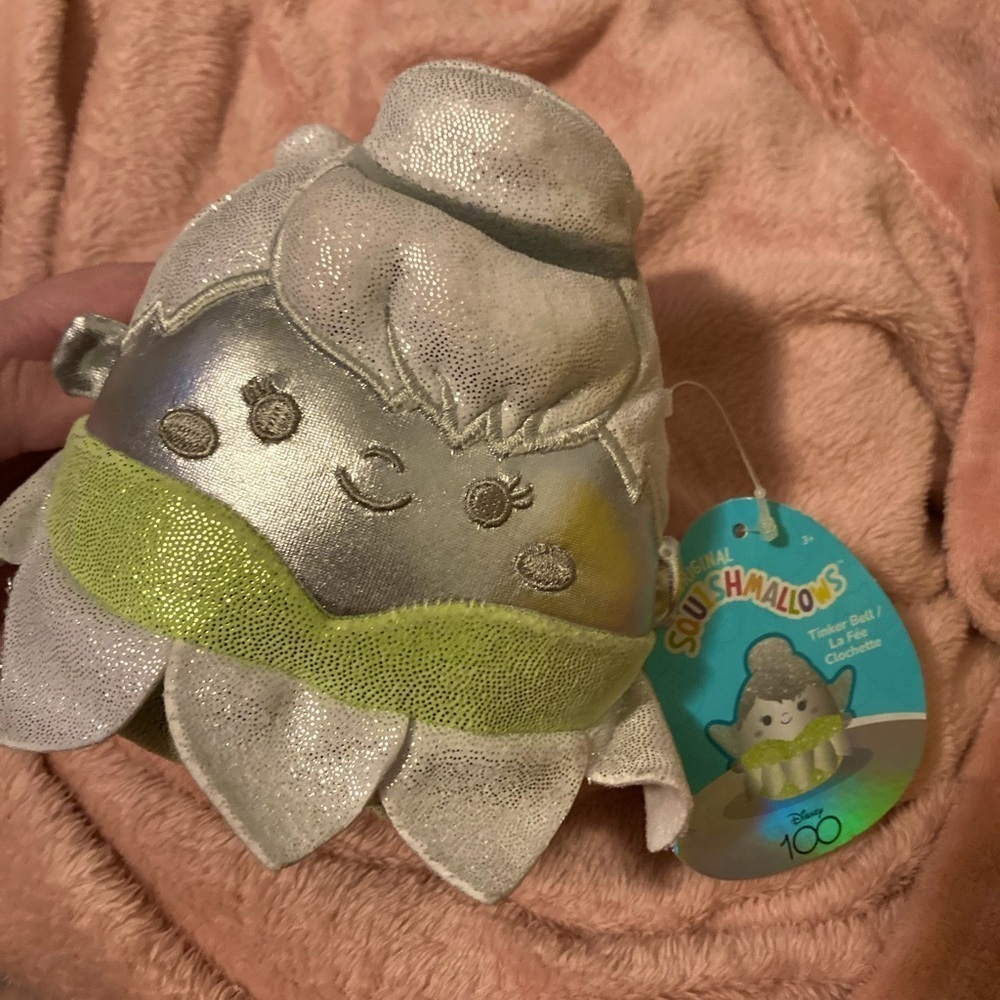 5” disney 100th anniversary special tinker bell squishmallow